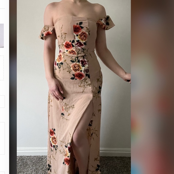 ✨Fashion Nova Lovely Garden Dress XS✨ - Picture 1 of 5